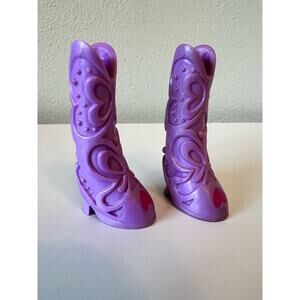 My Little Pony Equestria Girls Fluttershy Purple Boots, Shoes Replacement Pink